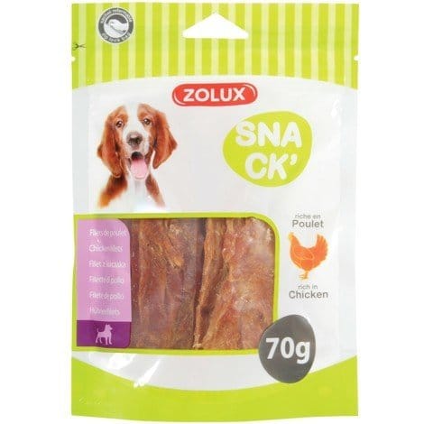 Zolux Snack Chicken Fillet for Dogs 70g
