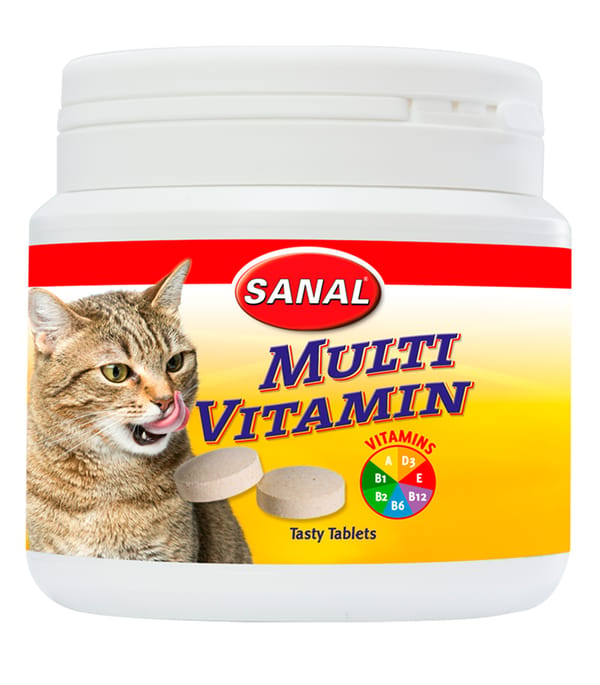Sanal Multivitamin Jar for Cats 350g