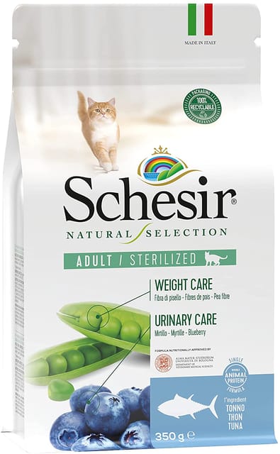 Schesir NS Dry Sterilized Cats Tuna 350 g