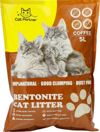 Cat Partner litter sand with coffee 25L