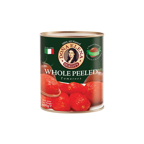 Dona Elena Whole Peeled Canned Tomatoes 800g