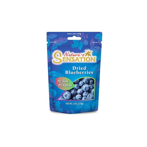 Nature's Sensation Dried Blueberries 170g