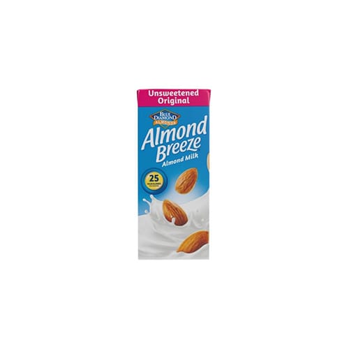 Blue Diamond Almond Breeze Almond Milk Unsweetened Original 180ml