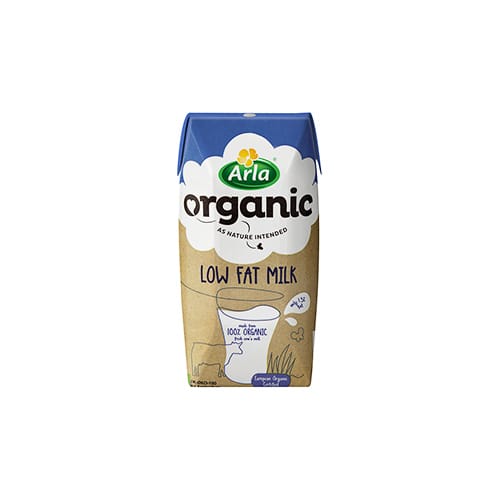 Arla Organic Low Fat Milk 200ml