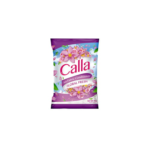 Calla Detergent Powder with Fabric Conditioner Floral Fresh 45g