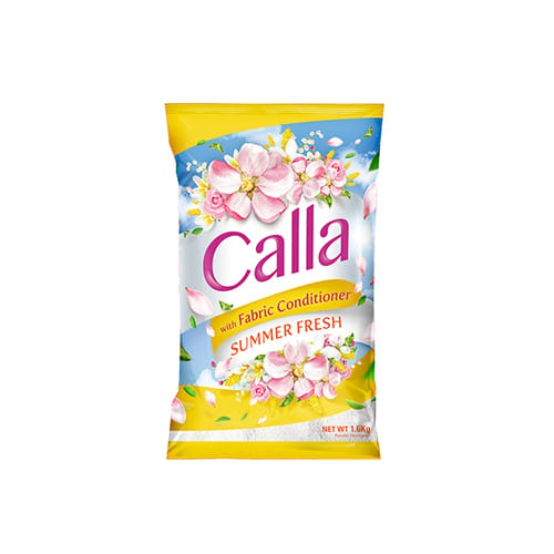 Calla Detergent Powder Summer Fresh 1.6kg