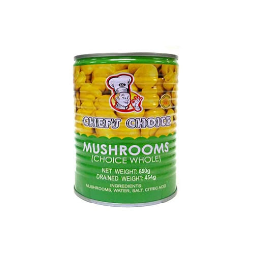 Chef's Choice Mushroom Whole 850g