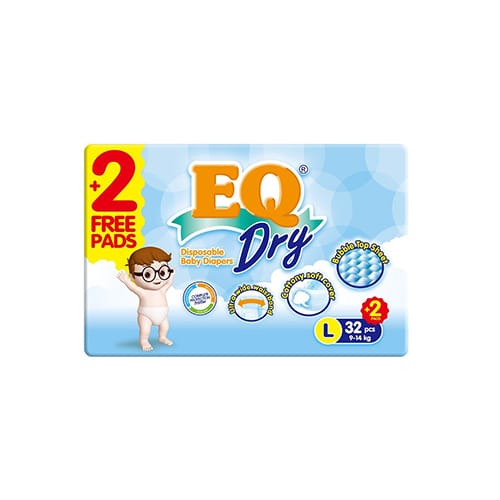 EQ Dry Econo Pack Large 32s