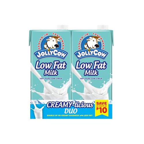 Jolly Cow Low Fat Milk Duo Pack 1L x 2