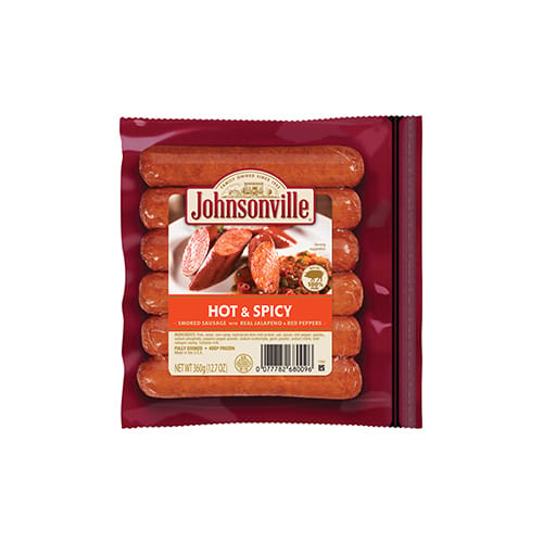 Johnsonville Hot And Spicy Sausage 360g