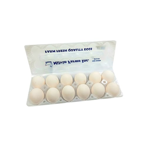 Milvin Fresh Eggs Med 12s