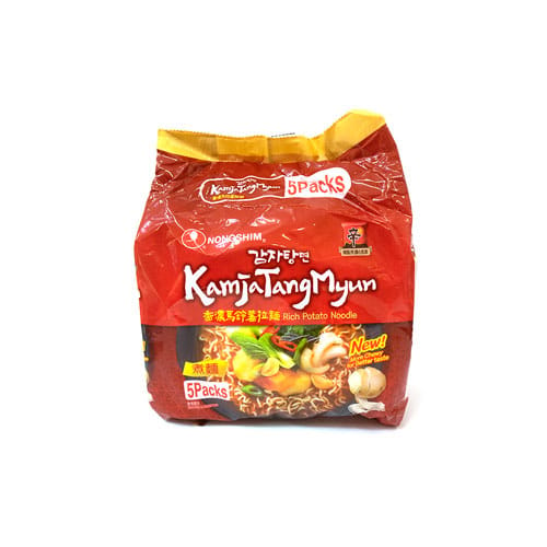 Kamjatangmyun Mild Spicy Potato Ramyun Multipack 120g