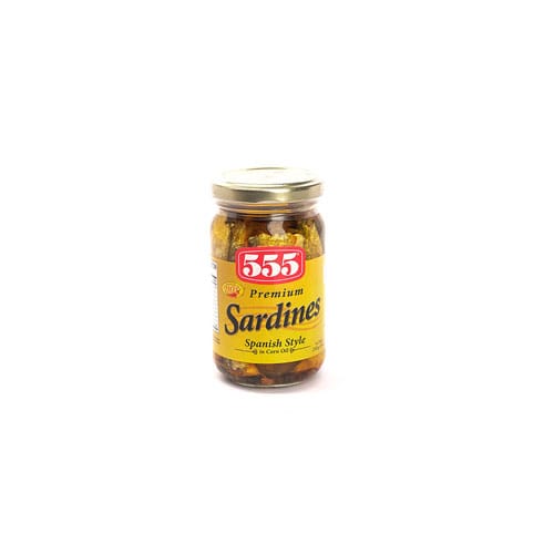 555 Premium Bottled Sardines 230g