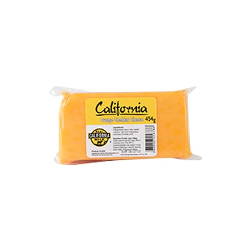 California Orange Cheddar Cheese Portion 454g
