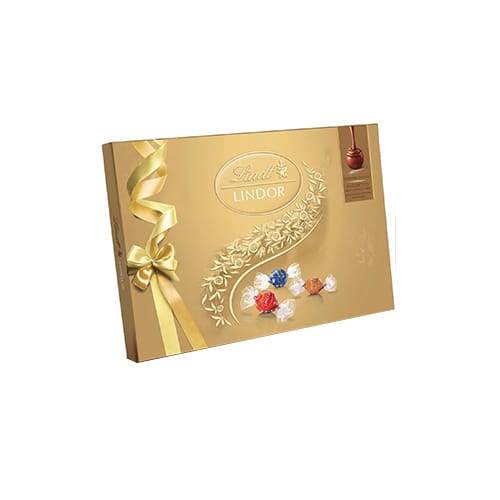 Lindor Assorted Chocolate Gift Box 168g