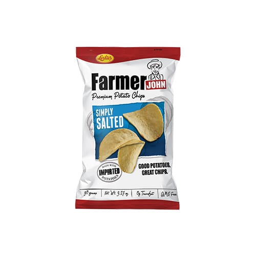 Farmer John Premium Potato Chips Simply Salted 90g