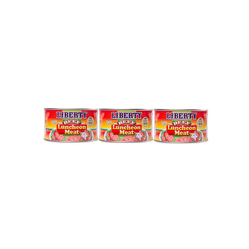 Liberty Beef Luncheon Meat 375g x 3