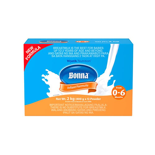 Bonna Infant Formula 0-6 months 2kg