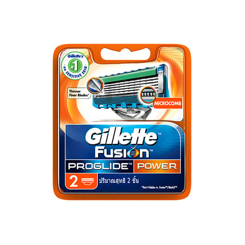 Gillette Fusion ProGlide Power Razor Blade Cartridge Refills 2s