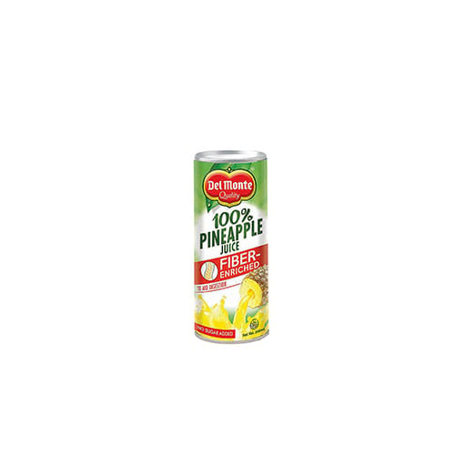 Del Monte Juice 100% Pineapple Fiber Enrich 240ml