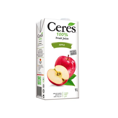 Ceres Apple Juice Tetra 1L