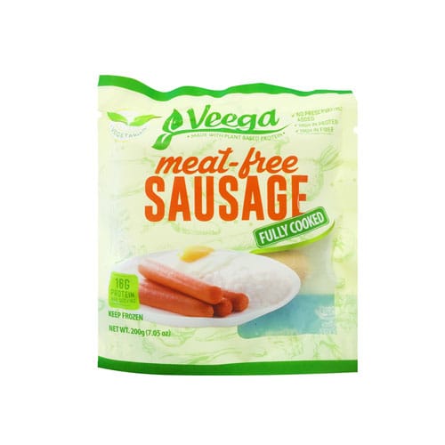Veega Meat-Free Sausage Fully Cooked 160g