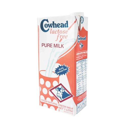 Cowhead Pure Milk Lactose-Free 1L