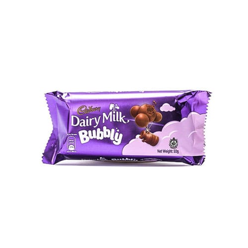 Cadbury Dairy Milk Bubbly 50g