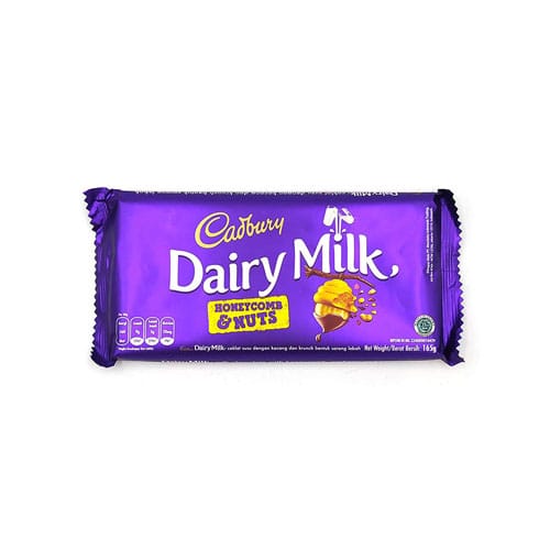 Cadbury Dairy Milk Honeycomb & Nuts 165g