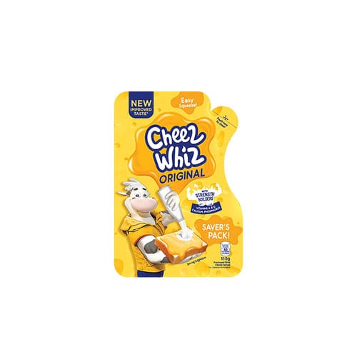 Cheez Whiz Original SUP (Stand Up Pouch) Cheese 110g