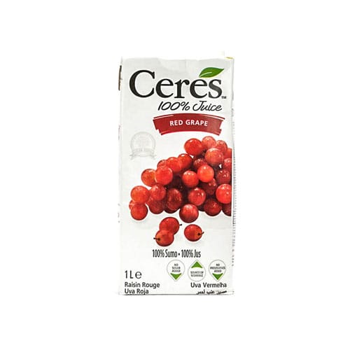 Ceres Red Grape Fruit Juice Tetra 1L