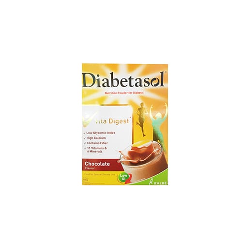Diabetasol Nutriition Powder for Diabetic Chocolate Flavor 180g
