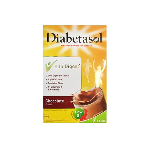 Diabetasol Nutriition Powder for Diabetic Chocolate Flavor 600g
