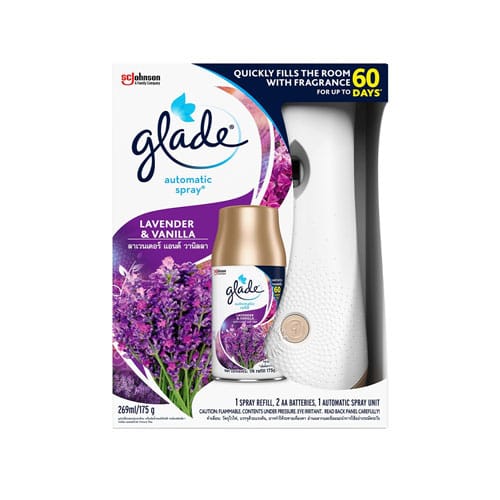 Glade Automatic Spray Lavender & Vanilla Set 175g