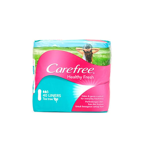 Carefree Healthy Fresh Tea Tree Panty Liner 40s
