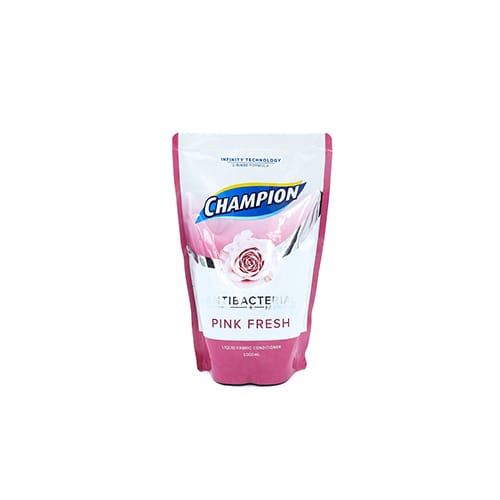 Champion Antibacterial Pink Fresh Fabric Conditioner Pouch 1L