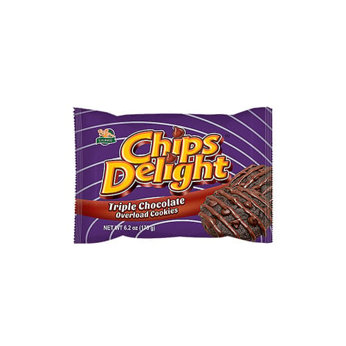 Chips Delight Triple Chocolate Cookies 175g