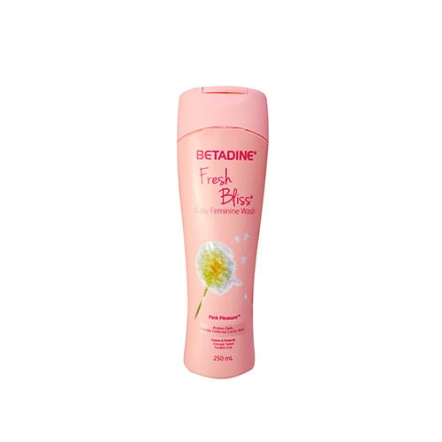 Betadine Feminine Wash Fresh Bliss Pink Pleasure 250ml
