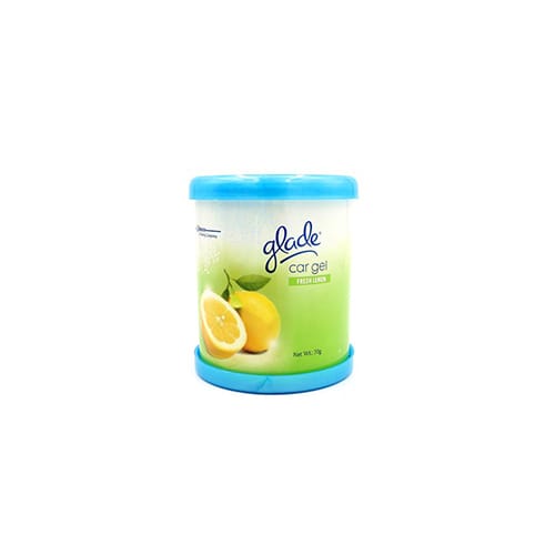 Glade Car Gel Freshener Fresh Lemon 70g