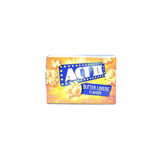 Act II Microwave Popcorn Butter Lover 85g x 3