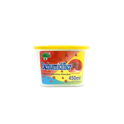 GT Dehumidifier Powerful Moisture Absorber Strawberry Scent 450ml