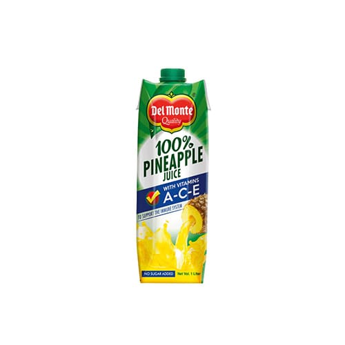 Del Monte Juice 100% Pineapple with ACE 1L