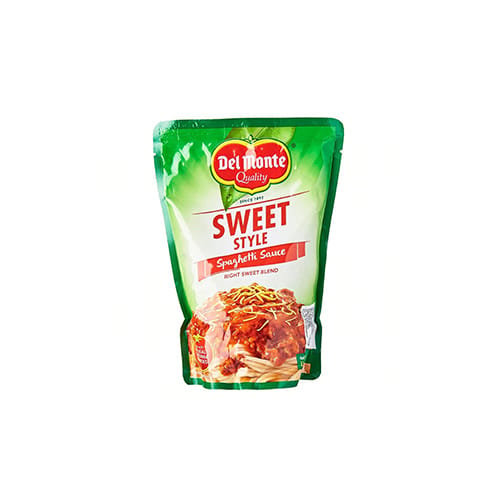 Del Monte Spaghetti Sauce Sweet Style Stand Up Pouch 500g