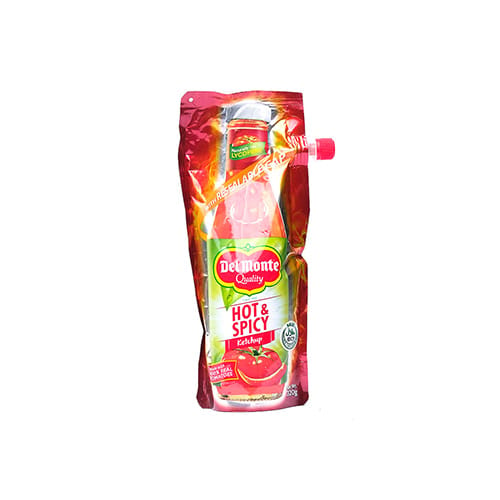 Del Monte Hot & Spicy Ketchup Stand Up Pouch 320g
