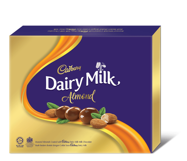Gift Box of Cadbury Dairy Milk Panned Almond 300g