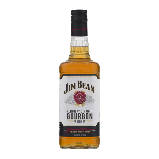 Jimbeam White Bourbon Whiskey 750ml