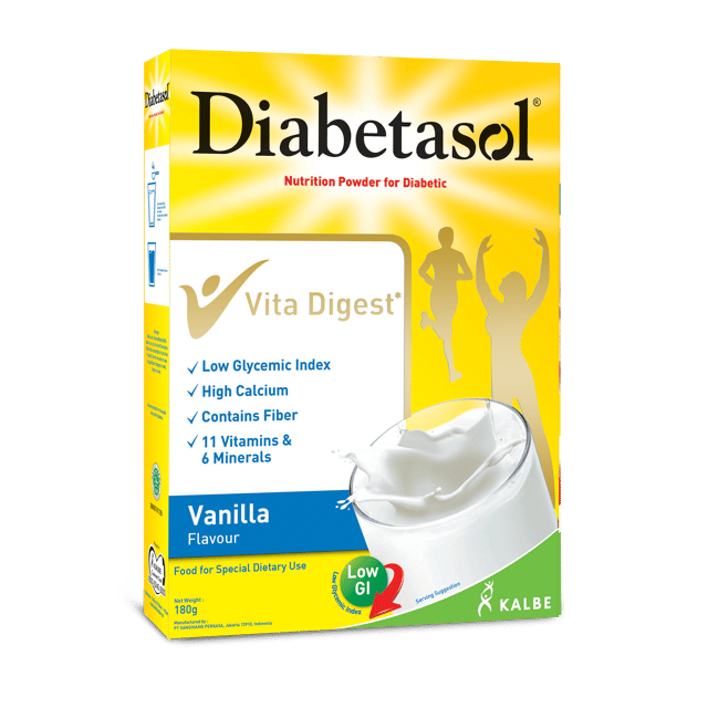 Diabetasol Nutrition Powder Vanilla 180g