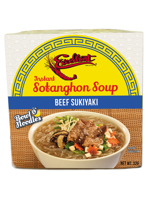 Excellent Instant Sotanhon Soup Beef Sukiyaki 32g