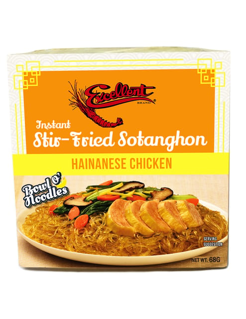 Excellent Stir Fried Sotanghon Hainanese Chicken 68g