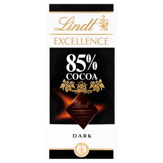 Lindt Excellence Dark Chocolate 85% Cocoa 100g